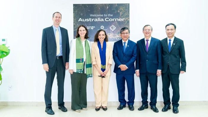 Các đại biểu trước thềm sự kiện. (Ảnh: Đại sứ quán Australia tại Việt Nam)