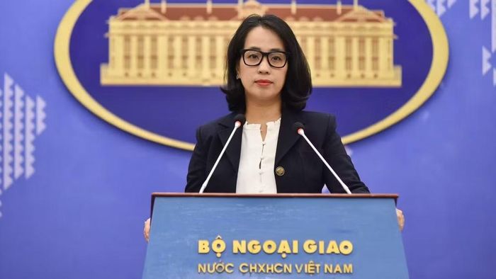 Người phát ngôn Bộ Ngoại giao Việt Nam Phạm Thu Hằng. (Ảnh: Bộ Ngoại giao Việt Nam)