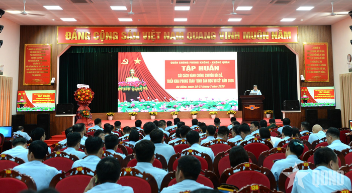  Quang cảnh tập huấn. 