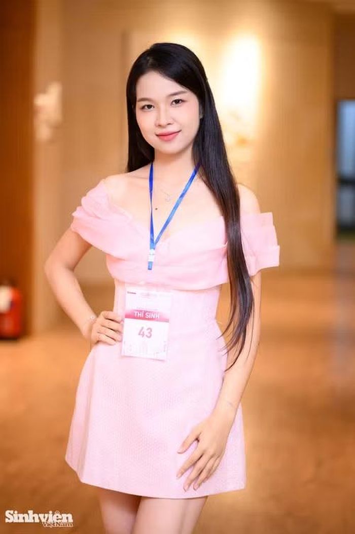 Bùi Thị Thái Thanh hạnh phúc ghi tên mình vào hành trình tiếp theo của 'Hoa hậu Việt Nam 2026'.