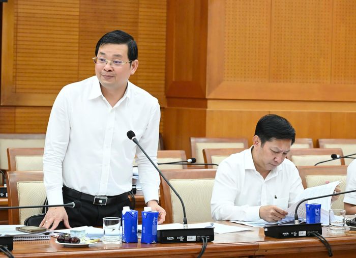  Giám đốc Sở NN-MT TPHCM Nguyễn Toàn Thắng phát biểu. Ảnh: VIỆT DŨNG 