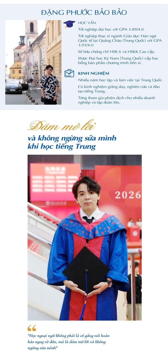 - Trong quá trình học tập tại Trung Quốc, đâu là thử thách lớn nhất mà anh từng gặp và anh đã vượt qua như thế nào?