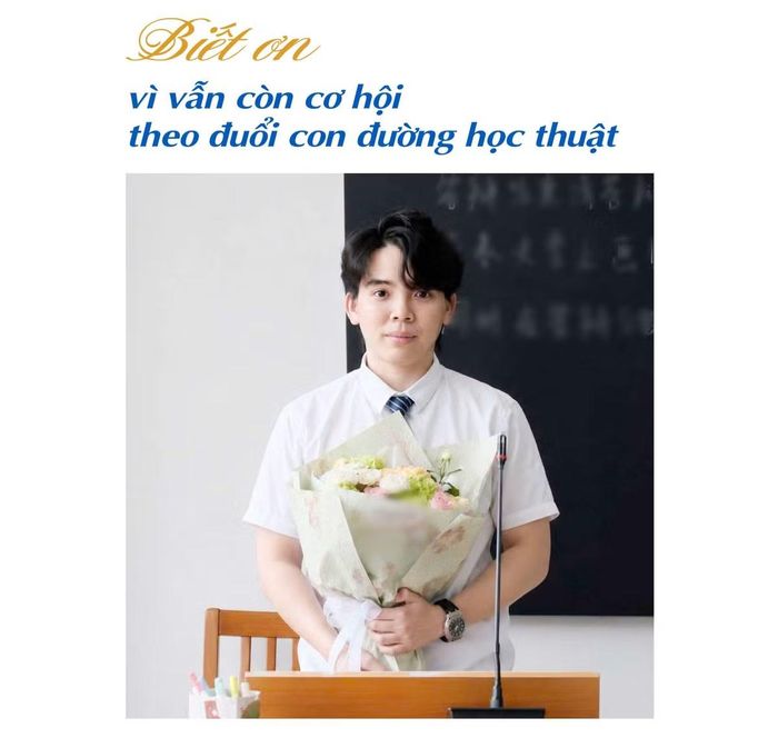 - Khi biết mình trúng tuyển học bổng tiến sĩ của Đại học Ký Nam, cảm xúc đầu tiên của anh là gì?