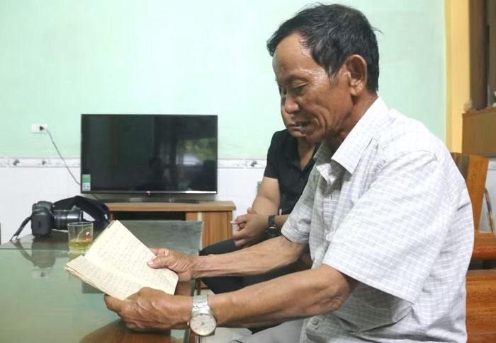 Những dòng nhật ký gợi nhắc về kỷ niệm khó quên.