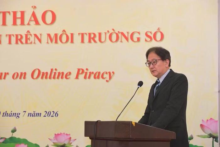 Cục trưởng Cục Bản quyền tác giả Nhật Bản Kawakami Toshihiro.
