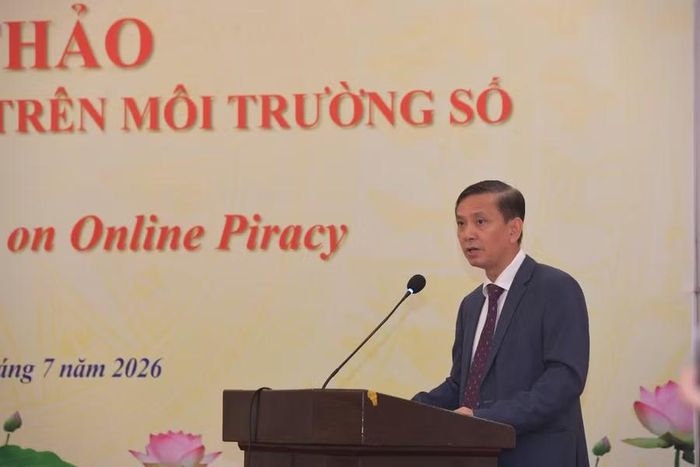Cục trưởng Cục Bản quyền tác giả Trần Hoàng.