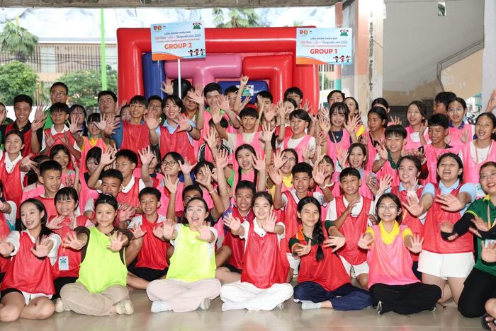 Buổi hoạt động team building khép lại trong không khí hân hoan khi mỗi bạn nhỏ đã thỏa sức vui chơi, trải nghiệm đồng thời cùng nhau gắn kết tình bạn.