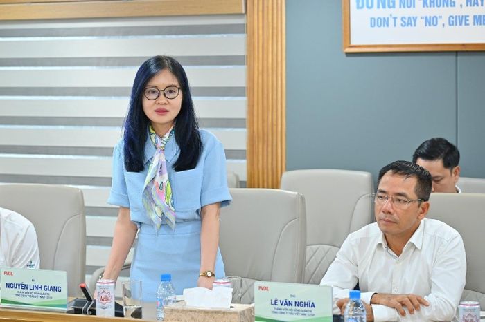 Bà Nguyễn Linh Giang - Thành viên HĐQT PVOIL: Công tác quản trị thương hiệu cần được triển khai theo các nguyên tắc quản trị hiện đại của OECD