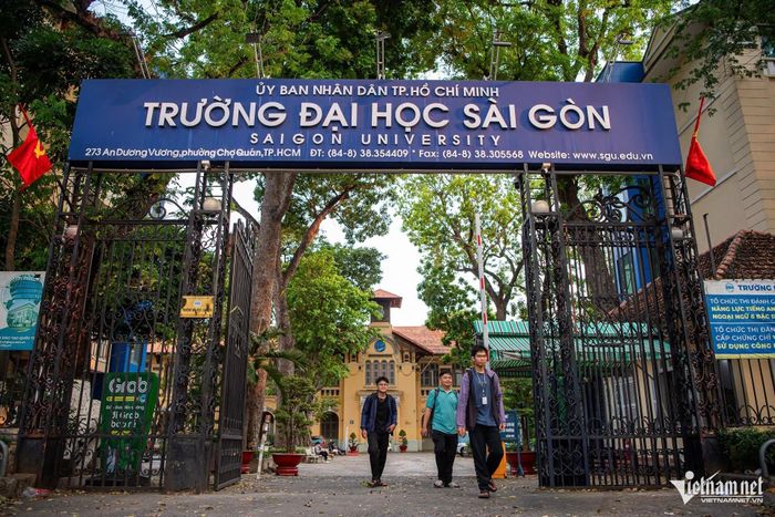 Một trưởng đại học ở TPHCM. Ảnh: Nguyễn Huế