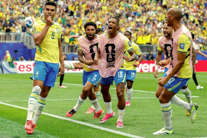 Casemiro có khả năng chia tay Brazil. Ảnh: CFB