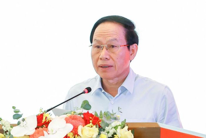 Phó Thủ tướng Lê Tiến Châu phát biểu tại diễn đàn. Ảnh: QH