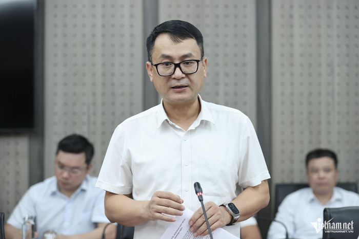 Ông Hà Việt Quân, Chánh Văn phòng Quốc gia về dân tộc và miền núi phát biểu tại hội nghị. Ảnh: Lê Anh Dũng