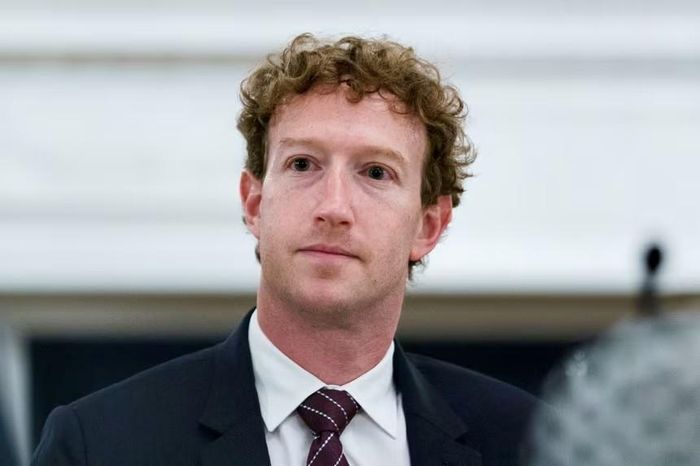 CEO Meta Mark Zuckerberg tại bữa tiệc do Tổng thống Mỹ Donald Trump tổ chức cùng các lãnh đạo công nghệ Mỹ tại Nhà Trắng vào ngày 4/9/2025. Ảnh: EPA/Shutterstock