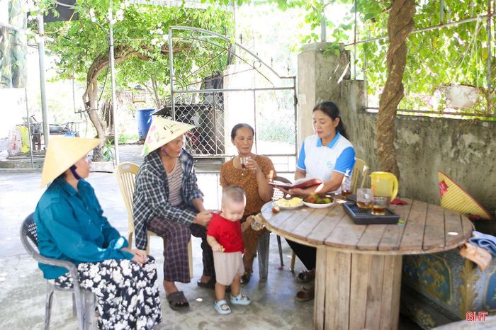 Các cấp Hội Liên hiệp Phụ nữ Hà Tĩnh tập trung cao công tác tuyên truyền, góp phần nâng cao ý thức phòng ngừa tội phạm mua bán người ngay từ cơ sở.