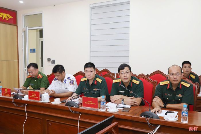 ... tại điểm cầu Hà Tĩnh.