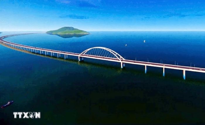 Hiện thực hóa mục tiêu đưa Việt Nam trở thành quốc gia biển mạnh. (Nguồn ảnh: TTXVN) 