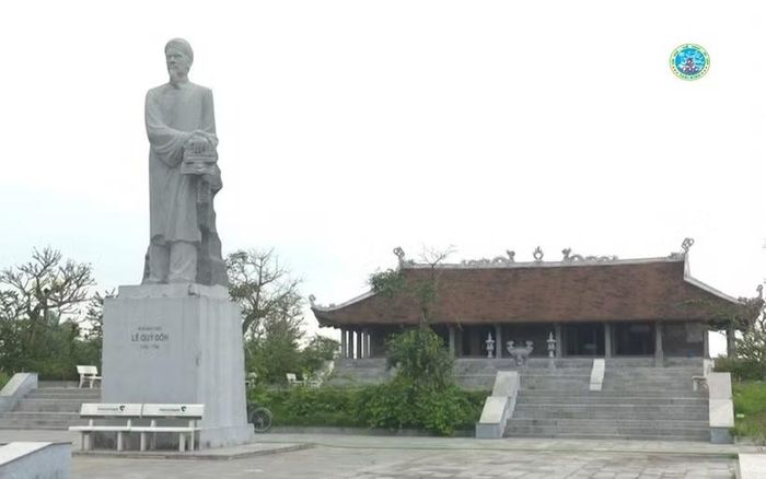 Khu lưu niệm danh nhân văn hóa Lê Quý Đôn ở xã Độc Lập, huyện Hưng Hà, tỉnh Thái Bình. (Ảnh: TTXVN)