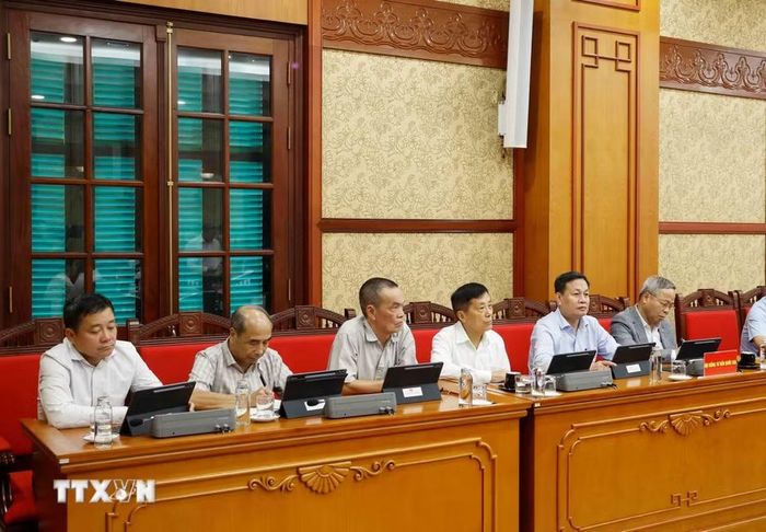 Các đại biểu tham dự hội nghị. (Ảnh: Thống Nhất/TTXVN)