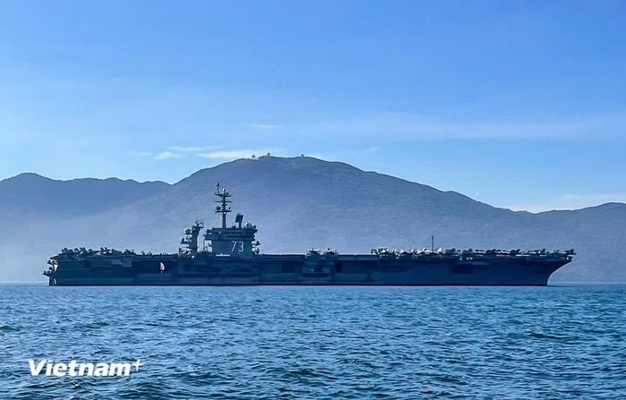 Chuyến thăm của Đoàn tàu sẽ kéo dài trong 5 ngày, kết thúc vào ngày 05/8/2026 với nhiều hoạt động giao lưu cộng đồng. (Ảnh: Thanh Phong/Vietnam+)