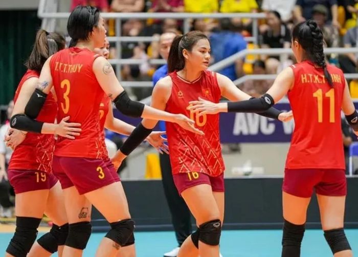 Tuyển bóng chuyền nữ Việt Nam rơi vào bảng đấu khó với sự hiện diện của đội bóng rất mạnh là Nhật Bản, cùng Hàn Quốc tại giải vô địch châu Á 2026. Ảnh: AVC