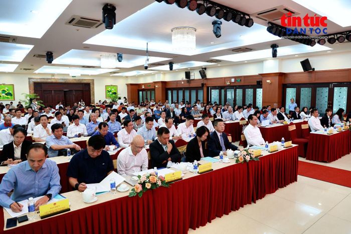 Đông đảo đại biểu tham dự Hội nghị thúc đẩy xuất khẩu nông, lâm, thủy sản 6 tháng cuối năm 2026 tại TP Hồ Chí Minh.