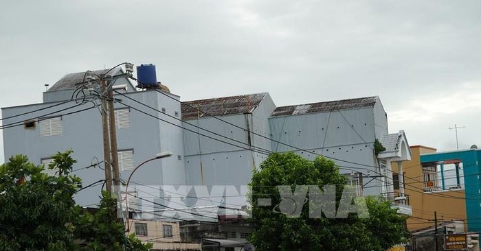 Nhà nuôi yến nằm trong nội ô phường Rạch Giá, tỉnh An Giang. Ảnh: Lê Huy Hải - TTXVN