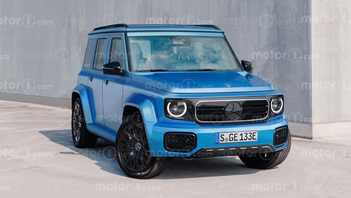 Mercedes-Benz G-Class cỡ nhỏ.
