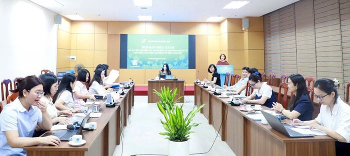 Quang cảnh Cuộc họp Ban Điều hành Đề án "Hỗ trợ hợp tác xã do phụ nữ tham gia quản lý, tạo việc làm cho lao động nữ đến năm 2030" (Đề án 01)