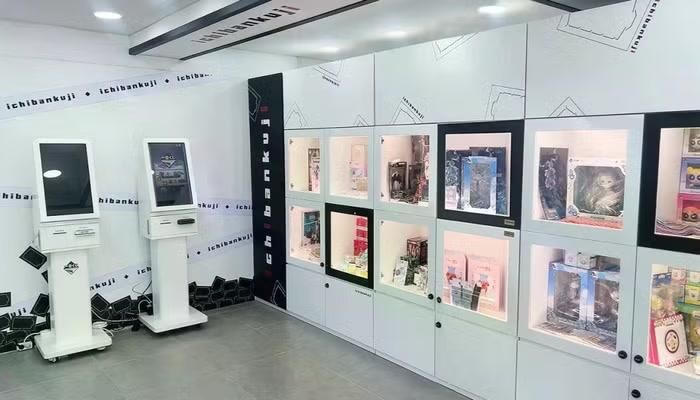 Mô hình Ichiban Kuji được triển khai tại cửa hàng tiện lợi GS25 ở Busan (Hàn Quốc)