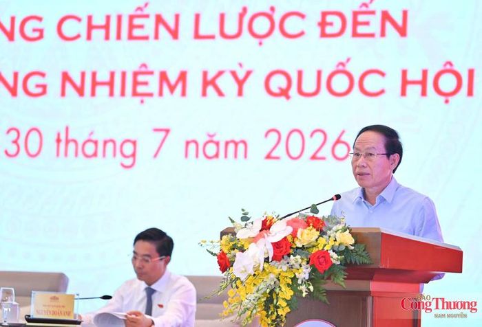 Phó Thủ tướng Chính phủ Lê Tiến Châu phát biểu tại Diễn đàn.