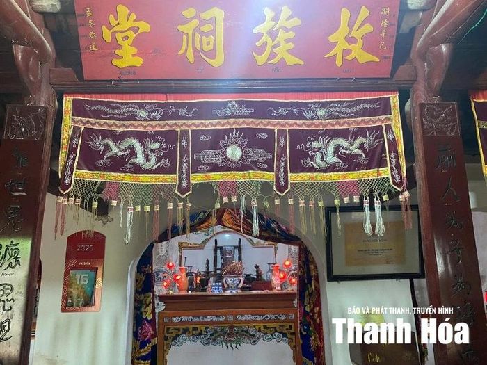 Di tích lịch sử văn hóa Từ đường họ Mai là nơi thờ các vị thủy tổ, bậc tiền nhân có nhiều công trạng với đất nước, quê hương.