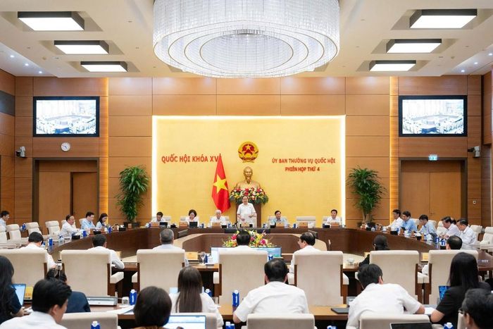 Quang cảnh phiên họp. Ảnh: Cổng thông tin điện tử Quốc hội.
