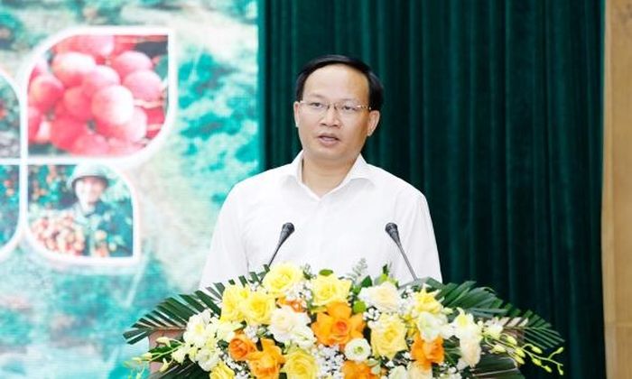  Đồng chí Phạm Văn Thịnh phát biểu chỉ đạo. 
