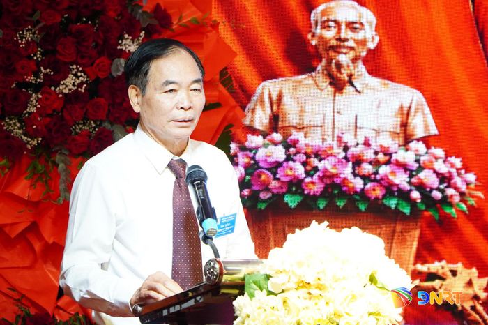 Phó Chủ tịch Thường trực Liên hiệp Hội về người khuyết tật Việt Nam Đặng Văn Thanh phát biểu chỉ đạo đại hội. Ảnh: TÂM ĐAN