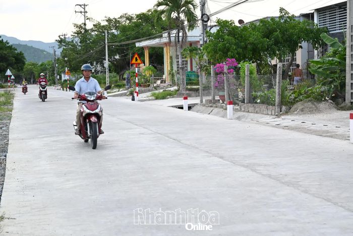 Tuyến đường Thái Khang hiện nay đã khang trang.