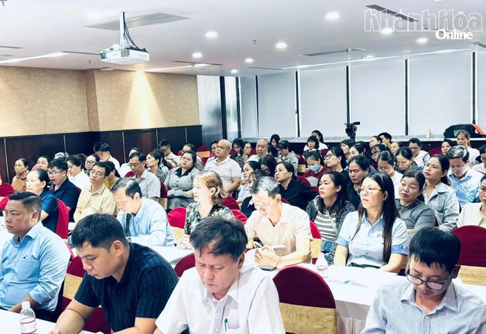 Quang cảnh hội nghị tập huấn.