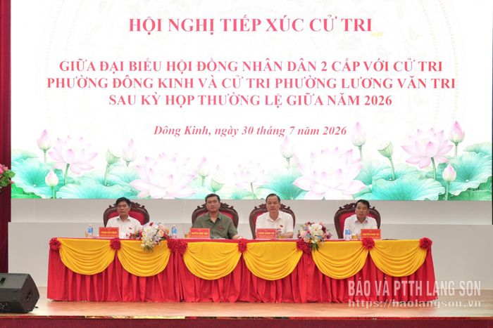 Các đại biểu thuộc Tổ đại biểu số 2 HĐND tỉnh dự hội nghị