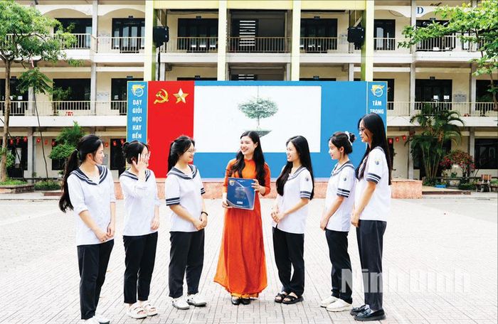 Đội tuyển Tin học, Trường THPT chuyên Lê Hồng Phong đạt nhiều thành tích cao trong các kỳ thi Tin học quốc gia, quốc tế. Ảnh: Việt Thắng