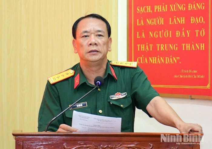 Lãnh đạo Bộ Chỉ huy Quân sự tỉnh cung cấp thông tin về kết quả "Chiến dịch 500 ngày đêm đẩy mạnh thực hiện tìm kiếm, quy tập và xác định danh tính hài cốt liệt sĩ".