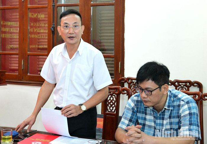 Lãnh đạo Sở Văn hóa và Thể thao phát biểu tại hội nghị.