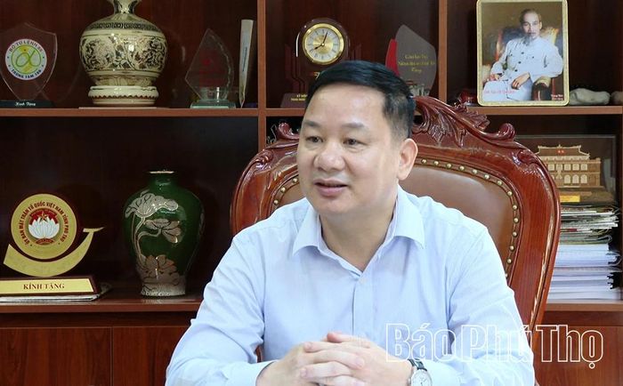 Đồng chí Nguyễn Mạnh Tuấn - Ủy viên Ban Chấp hành Hội Nhà báo Việt Nam, Phó Trưởng Ban Tuyên giáo và Dân vận Tỉnh ủy, Chủ tịch Hội Nhà báo tỉnh Phú Thọ.