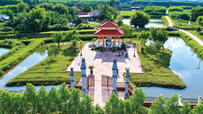 Di tích lịch sử Tiểu đội Phường Sắn - Ảnh: T.L