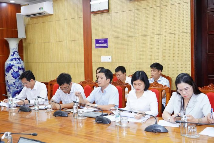 Các đại biểu tham dự cuộc họp - Ảnh: Đ.A