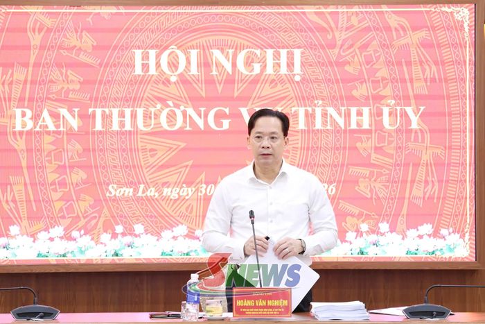 Đồng chí Bí thư Tỉnh ủy phát biểu kết luận hội nghị.
