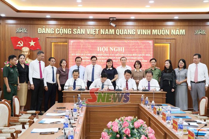 Ký kết quy chế phối hợp công tác nhiệm kỳ 2026 - 2031.