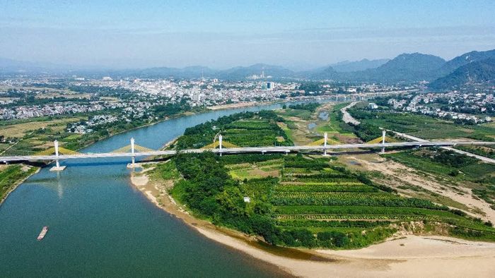  Trung tâm tỉnh lỵ Tuyên Quang sau khi sáp nhập. 