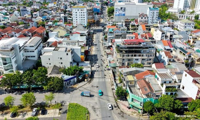  Dự án đường Bà Triệu bị chậm trong giải phóng mặt bằng.