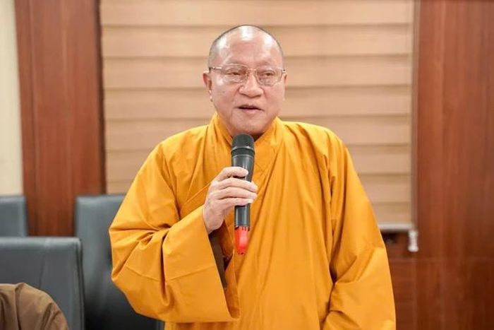 Hòa thượng Thích Gia Quang trình dự kiến nhân sự và kế hoạch truyền thông Đại hội và Lễ kỷ niệm 45 năm ngày thành lập GHPGVN