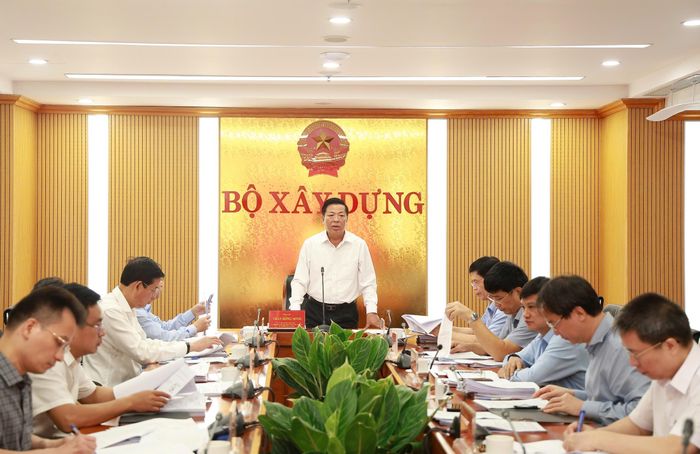 Bí thư Đảng ủy, Bộ trưởng Bộ Xây dựng Trần Hồng Minh chủ trì các cuộc họp thường kỳ tháng 7/2026 của Đảng ủy Bộ.