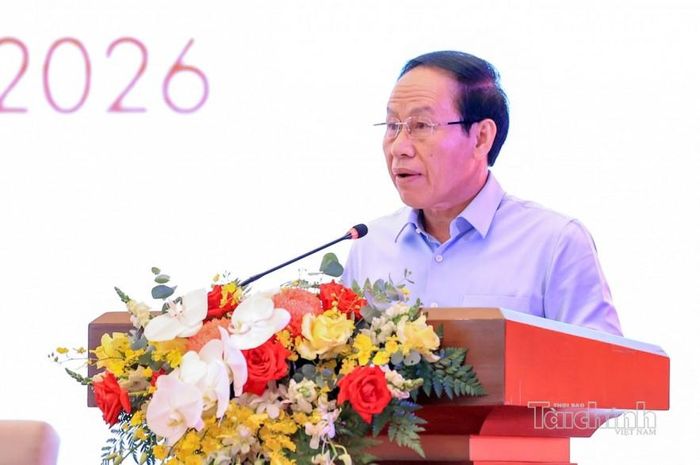 Phó Thủ tướng Chính phủ Lê Tiến Châu phát biểu tại diễn đàn. Ảnh: Đức Thanh 